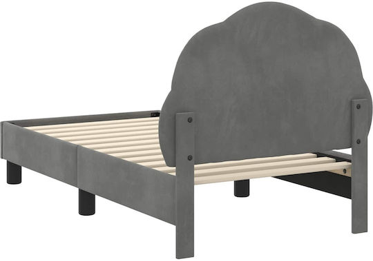 Kinderbett Einzeln Gray für Matratze 70x140cm
