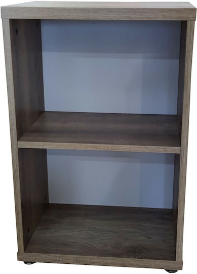Bibliotheken Grau 3Stücke 42x30x123cm