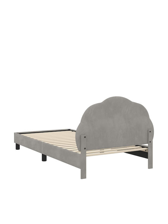 Kinderbett Einzeln Gray für Matratze 90x190cm