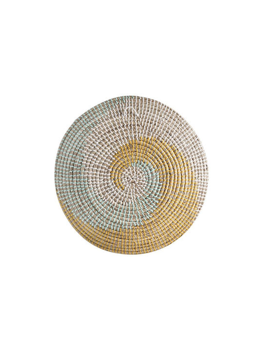 Beliani Set 6 decorațiuni de perete din iarbă de mare multicolore Bacninh
