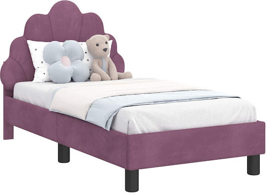 Klassisches Einzelbett für Matratze 70x140cm