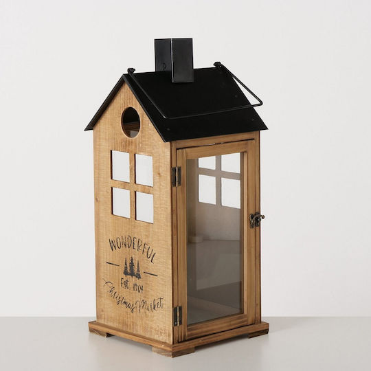MSA Fanari Set/2 Home Holz Metallic Schwarz Farmer Indoor Set H37-54cm B18-24cm