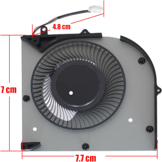 Лаптоп вентилатор Cpu Cooling Fan Msi Prestige 16 Ai Evo B1mg Ms-15a1 Ms-15a2 Ms15a1 Ms15a2 15a1-cpu E322501850a87 E32-2501850-a87 Bs5405hs-u6p 5pin Код 81585