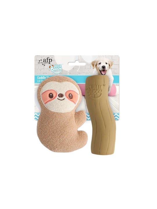 All For Paws Little Buddy Plush Toy for Puppy with Sound 17εκ. Brown 1pcs