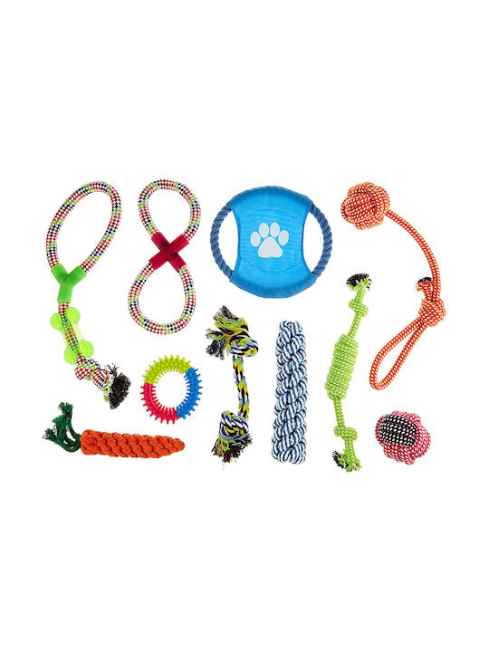 Relaxdays Set 10 Jucării pentru Câini Relax Days Multicolor