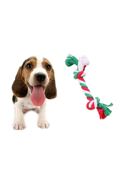 Festliches Set aus 3 Hundespielzeugen zum Kauen, Beißen, Ziehen