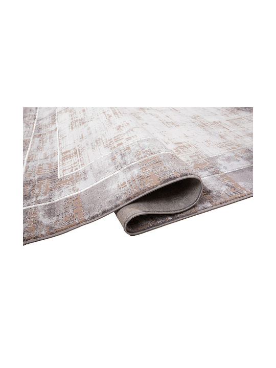 Klonaras Modern 9252 Rug Rectangular Beige White