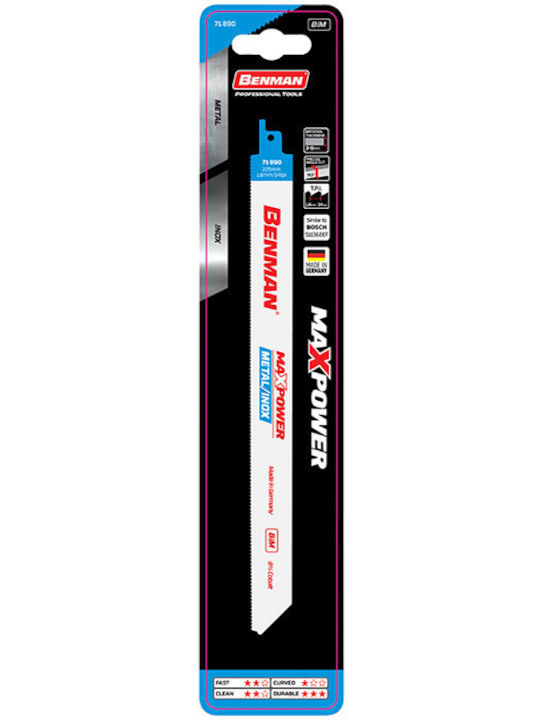 Benman 71890 Lama pentru metal 225mm