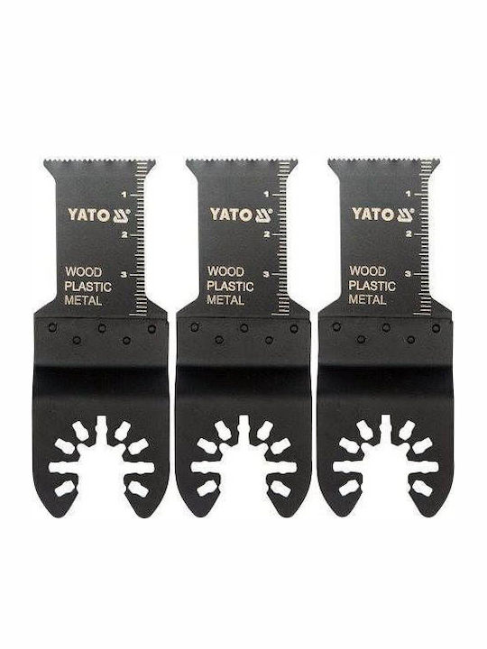 Yato YT-34684 Λάμες για Μέταλλο και Ξύλο 93mm 3τμχ