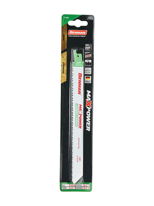 Benman Jig Saw Blade for Wood 230mm Bim-MaxPower 71990