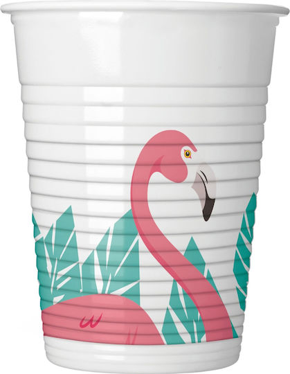 Party Set Flamingo-Motiv