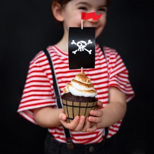 PartyDeco Sweets Decoration for Party 6pcs