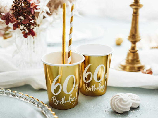 PartyDeco Ποτήρι για Party 6τμχ