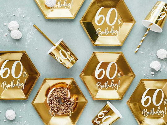 PartyDeco Ποτήρι για Party 6τμχ