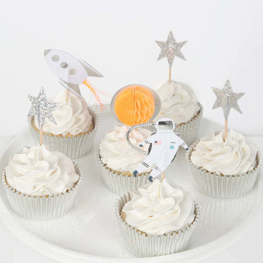 Meri Meri Kit Space Sweets Decoration for Party 24pcs