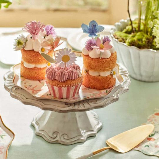 Meri Meri Kit Flower Garden Φορμάκια για Cupcakes για Party 24τμχ