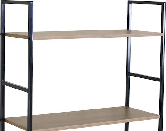 Bibliothek Schwarz 58.6x23.5x144cm
