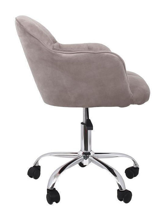 Fylliana 1819 Office Chair with Brown Arms 2 Pieces