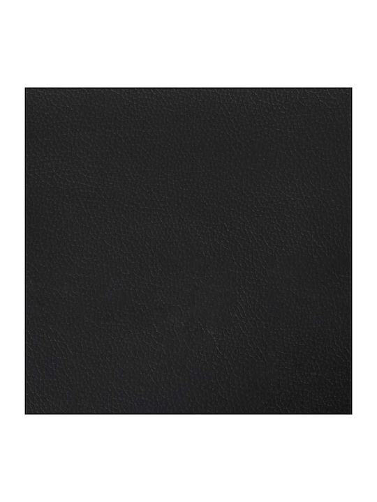 Modern Recliner Made of Black Faux Leather L71xW90xH105cm