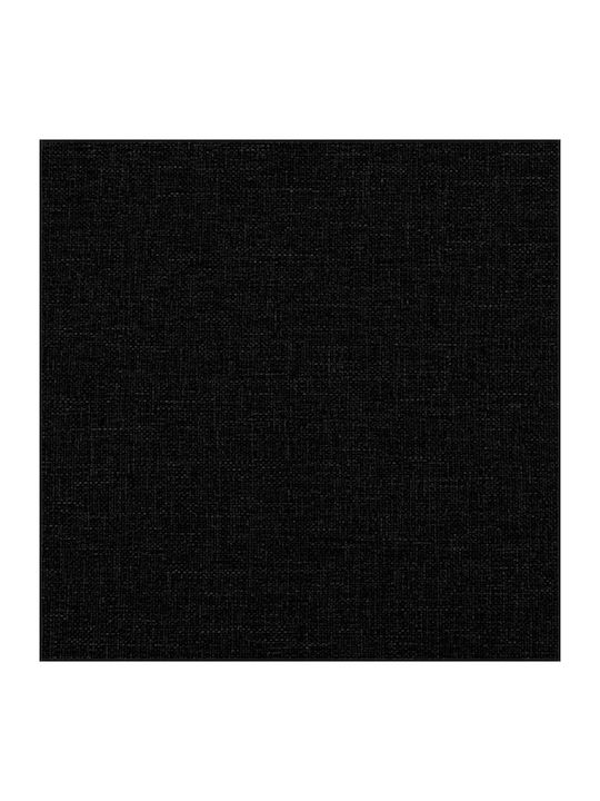 Moderner Stoff-Liegestuhl Schwarz M79xB87xH104,5cm