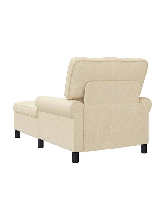 Modern Liegestuhl Beige M91xB157xH91cm