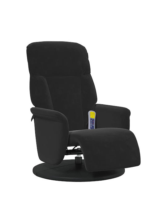 Modern Chesterfield Samt Schwarz Liegestühle 91x71x105cm