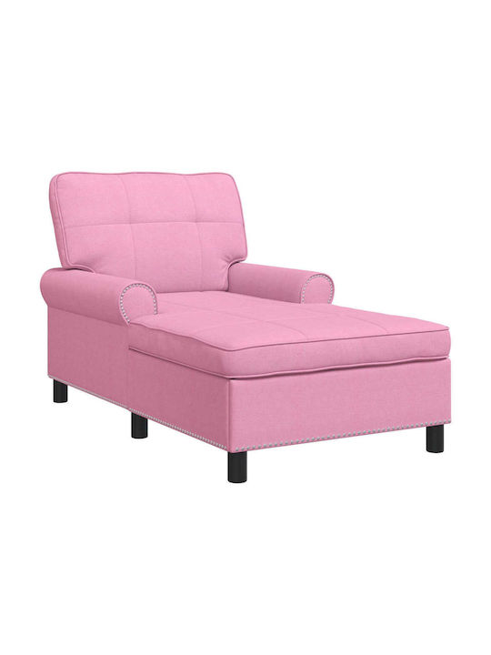 Modernes Liegestuhl Rosa M91xB157xH91cm