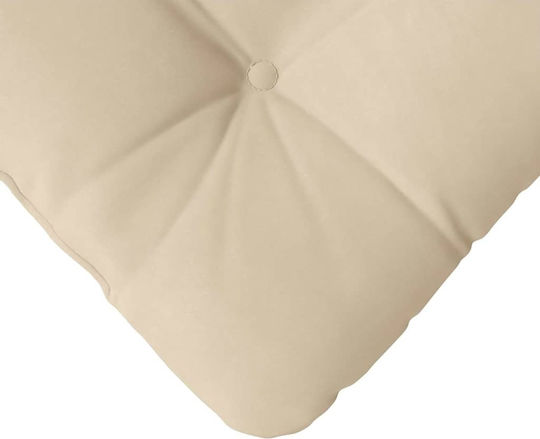 vidaXL Perna De Canapea Bej 40x40cm