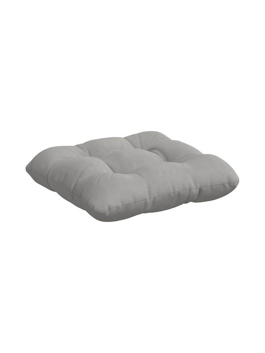 vidaXL Възглавница За Диван Сива 40x40см