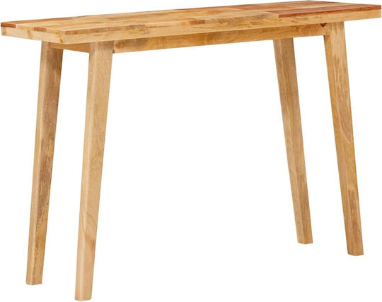 Table Dining Room from Solid Wood Natural 100x35x75cm