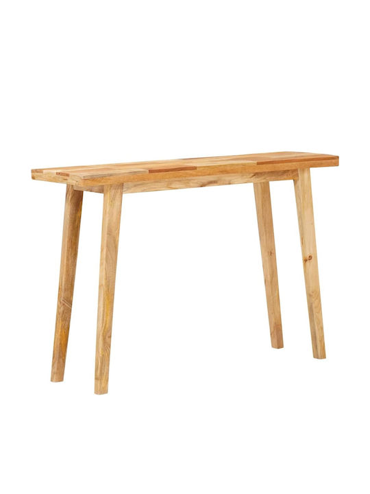 Table Dining Room from Solid Wood Natural 100x35x75cm
