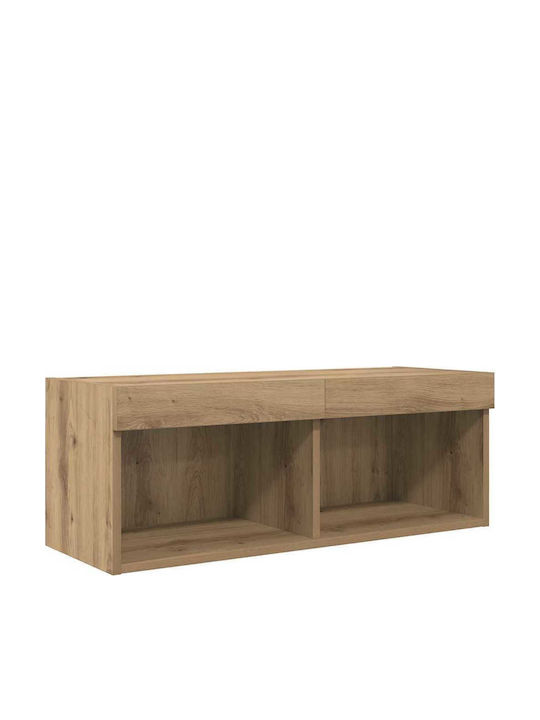 Σύνθετο Σαλονιού Artisan Oak με Φωτισμό