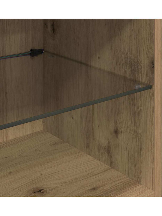 Σύνθετο Σαλονιού Artisan Oak με Φωτισμό