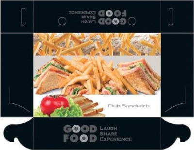 Ready Cutie de carton Containere alimentare 21x14x5.5cm Good Food 025.03.008