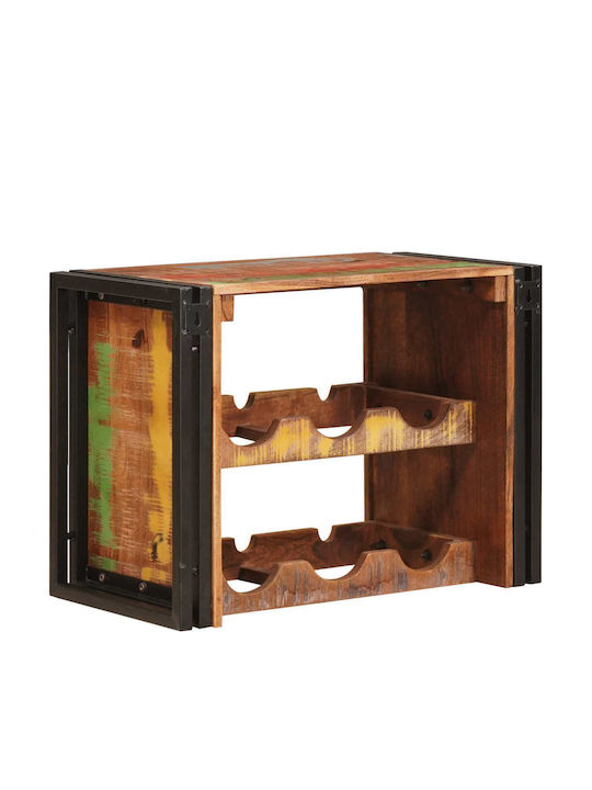 vidaXL Tischplatte Weinkeller Metallisch Braun 100x45x33εκ.
