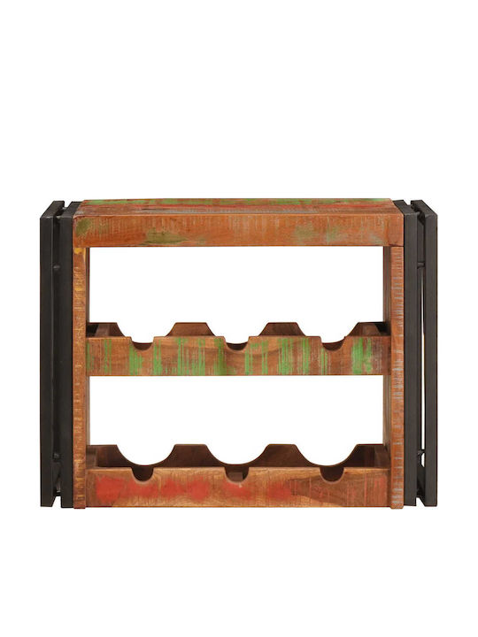 vidaXL Tischplatte Weinkeller Metallisch Braun 100x45x33εκ.