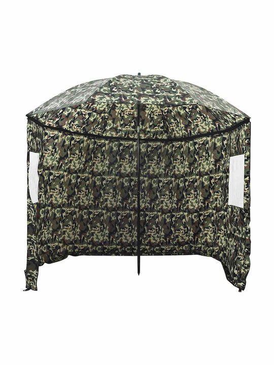 Umbrella Floor Metal Multicolored with Steering Wheel 1.93x1.93m