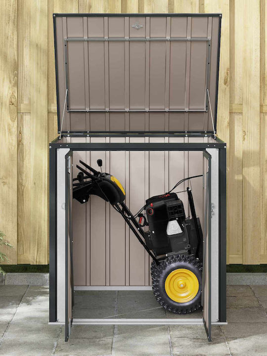 Metallisch Lagerhaus Schwarz Offen B1.015xT0.82xH1m