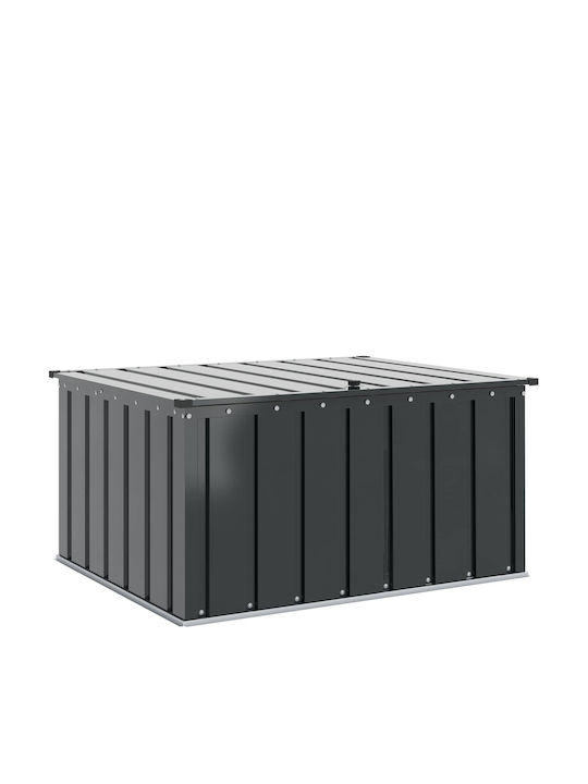 vidaXL Cutie De Depozitare Pentru Exterior Neagră