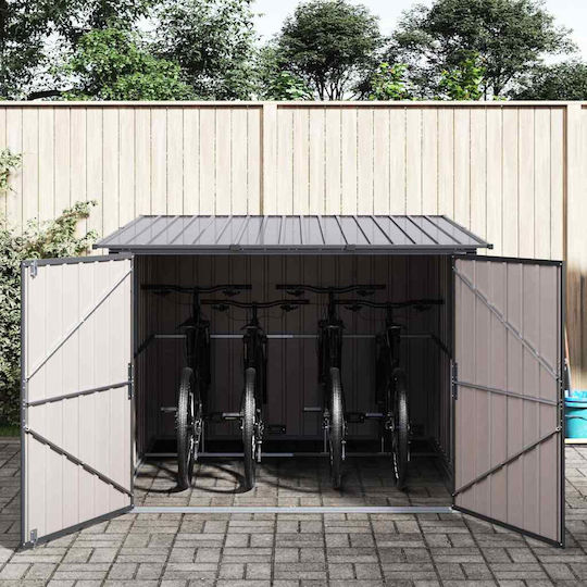 Metallisches Gartenhaus M2.15xP2.06xH1.57m