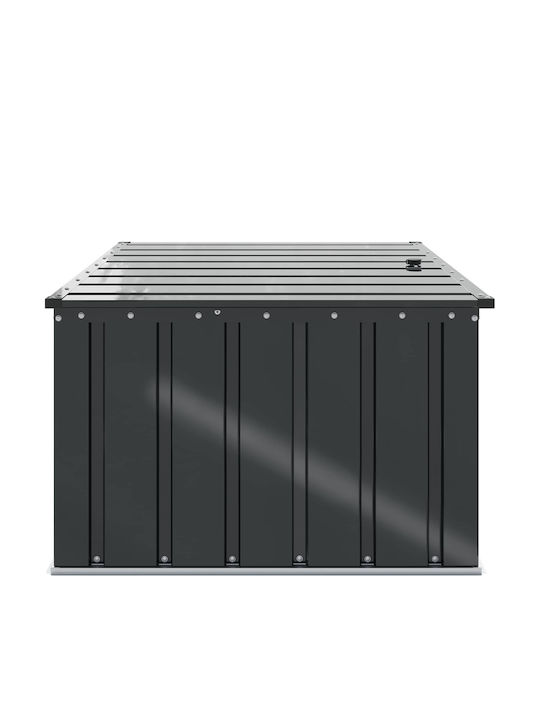 vidaXL Cutie De Depozitare Pentru Exterior Neagră