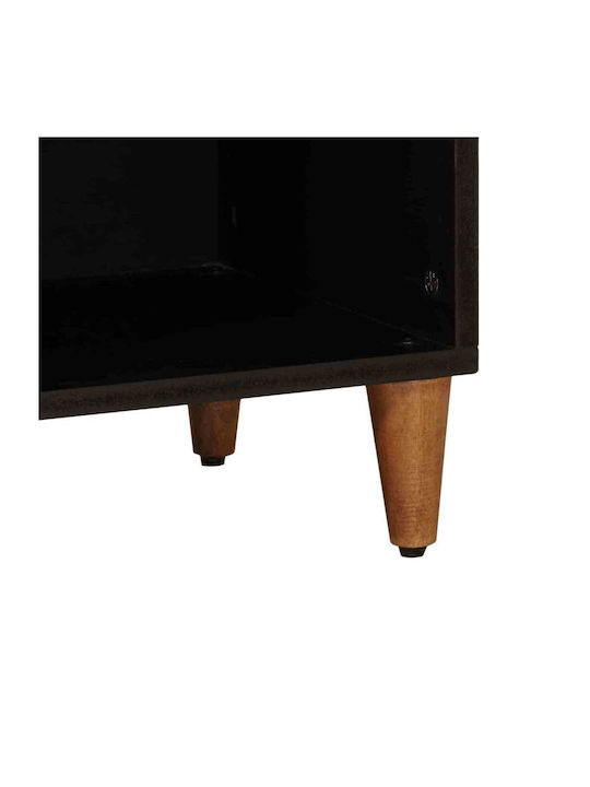 Sideboard Wooden Walnut 80x33.5x75cm