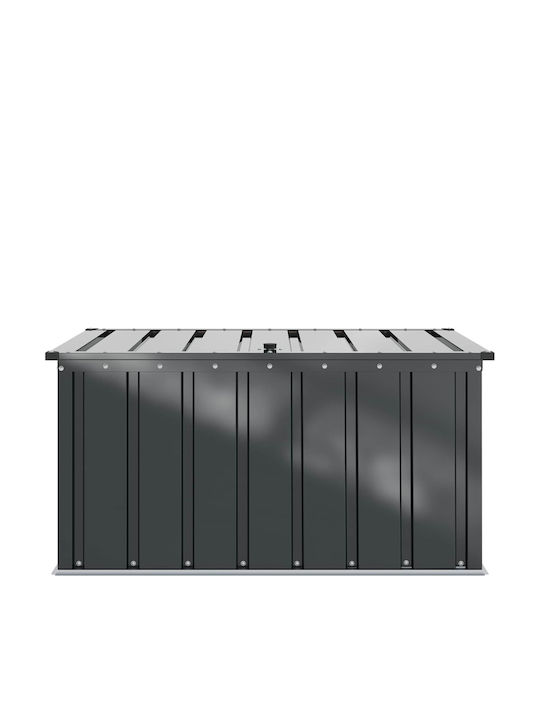 vidaXL Cutie de depozitare pentru exterior Lemn Negru L101xW56.5xH50buc