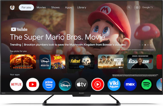 Sharp Smart Televizor 43" 4K UHD QLED 43HR7265E HDR (2025)