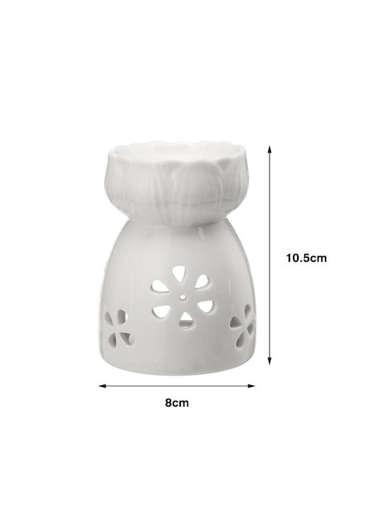 Αρωματιστης Κεραμικος 8x8x10,5 Σετ Wax Melts 66g No997517