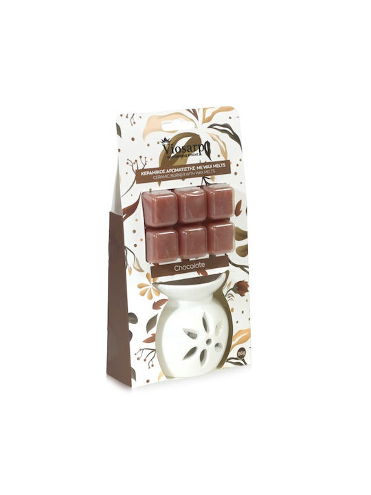 Ceramic Diffuser 7.8x6.5x7.8 Set Wax Melts 66g No976602