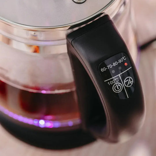 Adler Βραστήρας 1.5lt 2200W Μαύρος