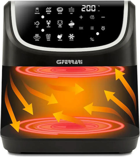 G3Ferrari Friggisano Heißluftfritteuse 8Es Gray
