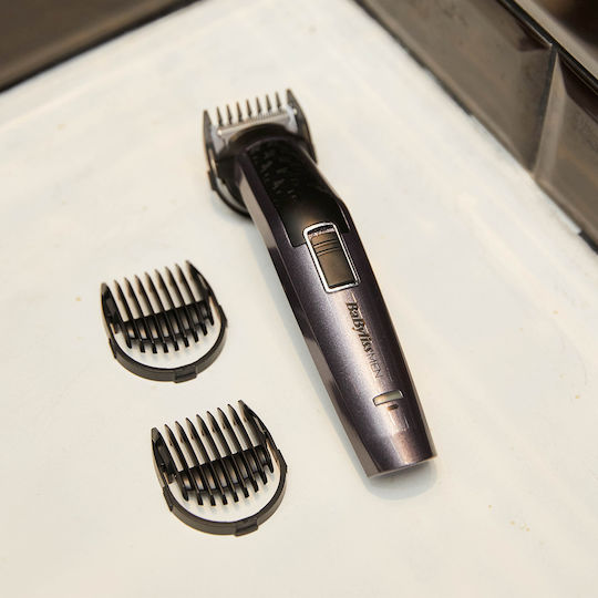Babyliss MT727E Σετ Επαναφορτιζόμενης Κουρευτικής Μηχανής Γκρι 214548
