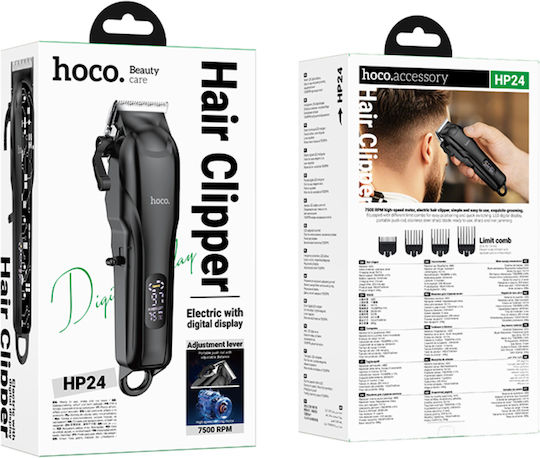 Hoco Rechargeable Hair Clipper Black HP24